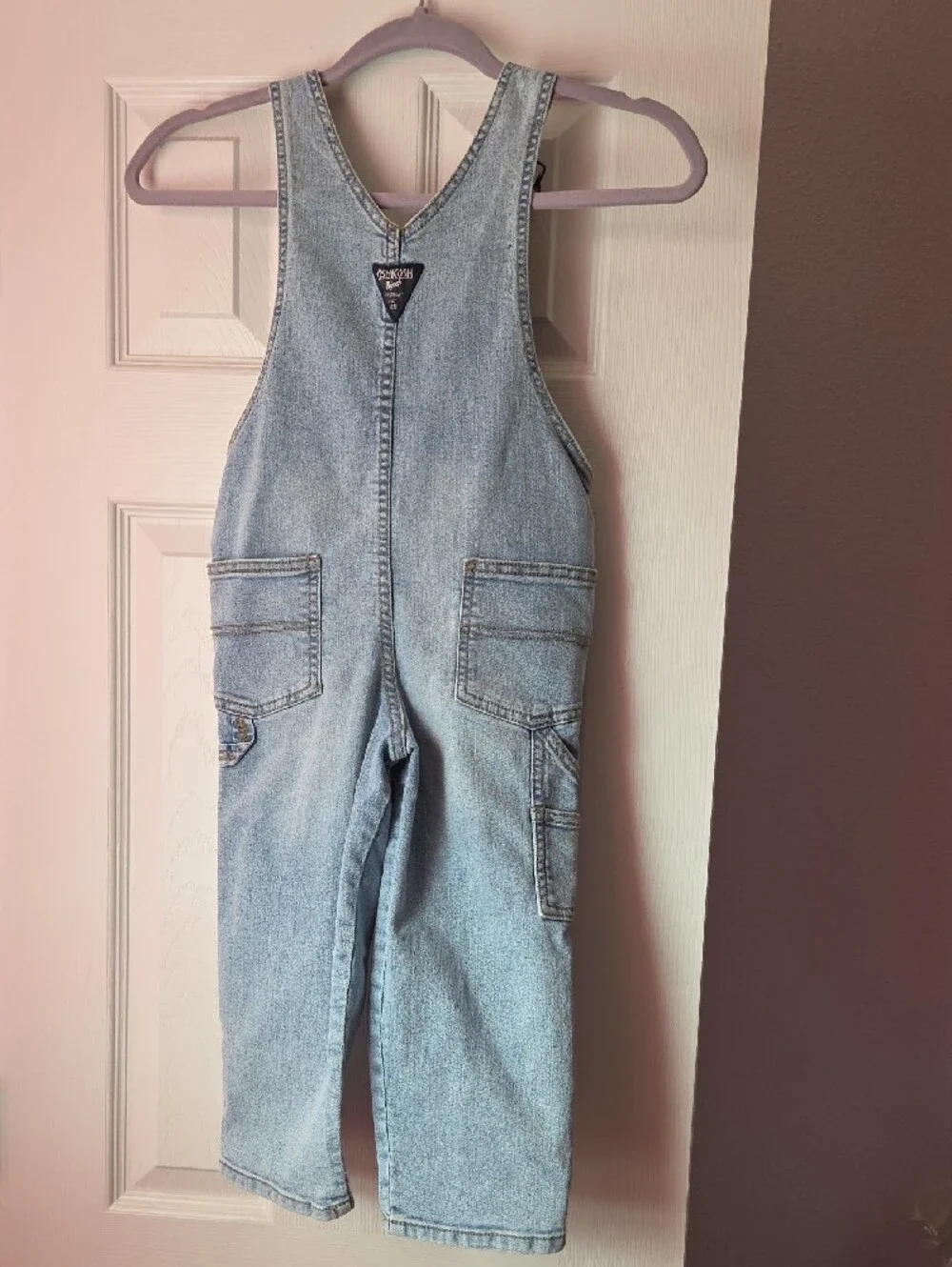 OshKosh B'gosh Light Wash Denim Overalls